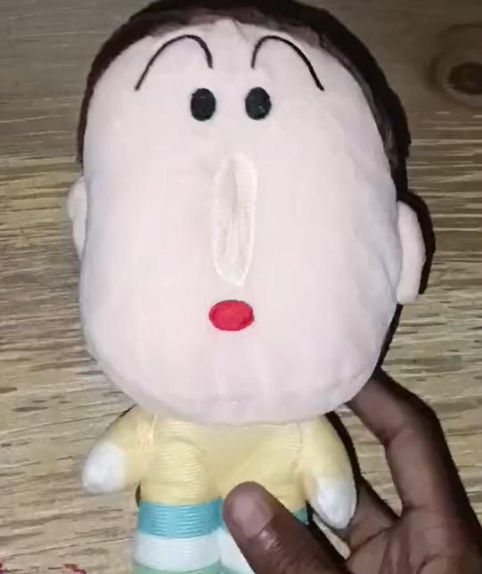 Cartoon Plush Tissue Holder Doll