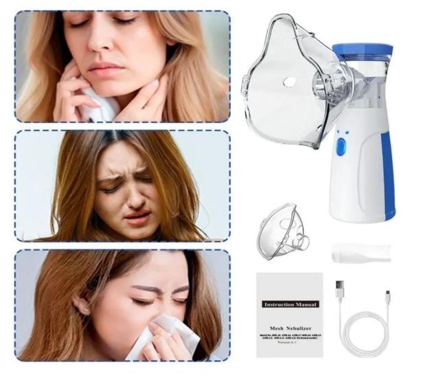 Pure Breath™ Rechargeable Portable Nebulizer