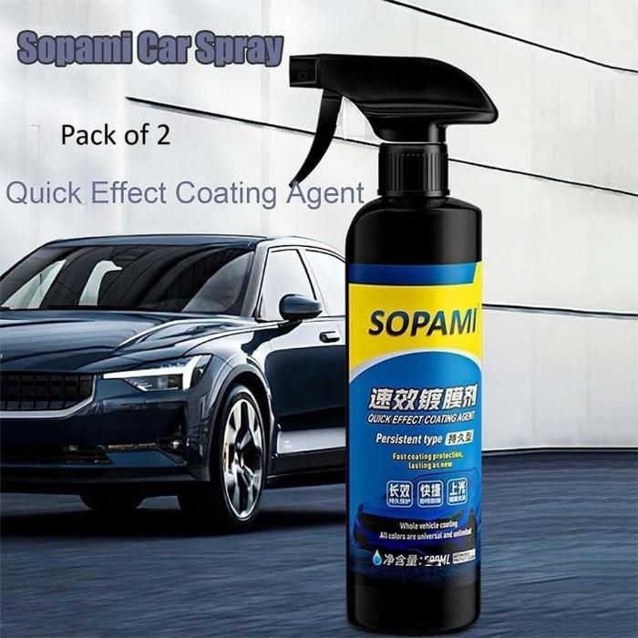 Sopami Car Coating Spray 50ml Pack of 2