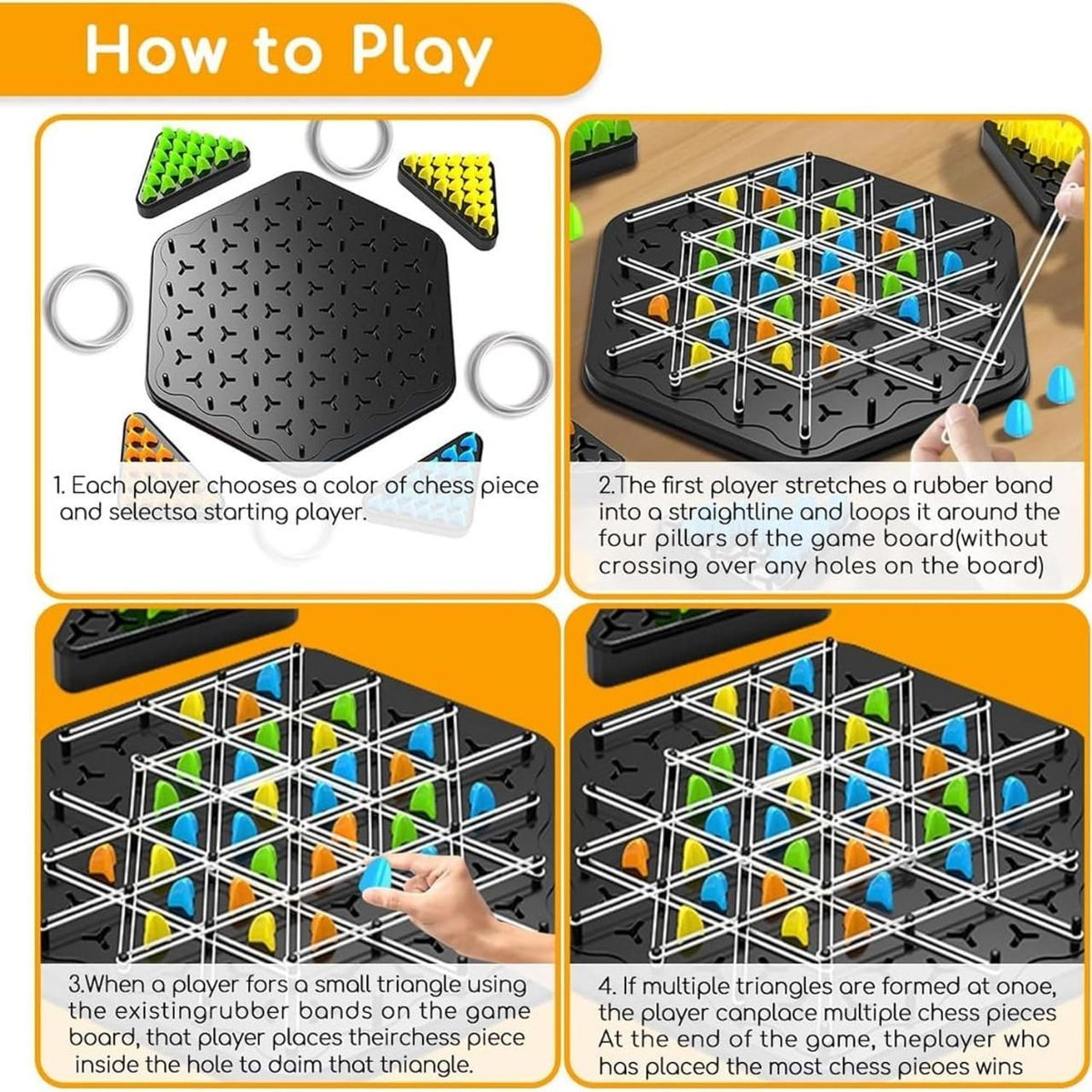 Chain Triangle Chess Game