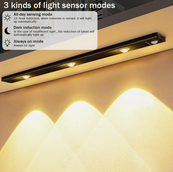 Energy-Saving PIR LED Light Bar